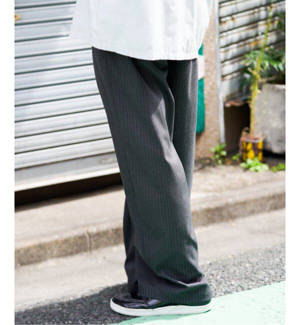 JOINT WORKS「フロントジップスラックス / J Front Zip Slacks」|スラックス|