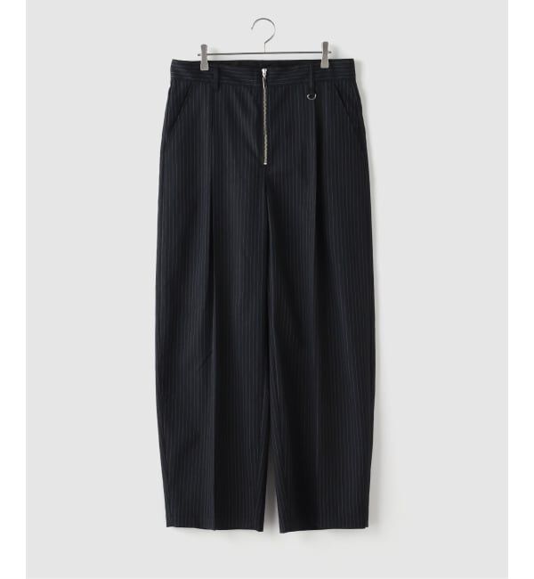 JOINT WORKS「フロントジップスラックス / J Front Zip Slacks」|スラックス|ネイビー