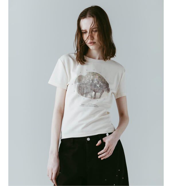 JOINT WORKS「Knuth Marf / クヌースマーフ studded compact tee」|Tシャツ・カットソー|