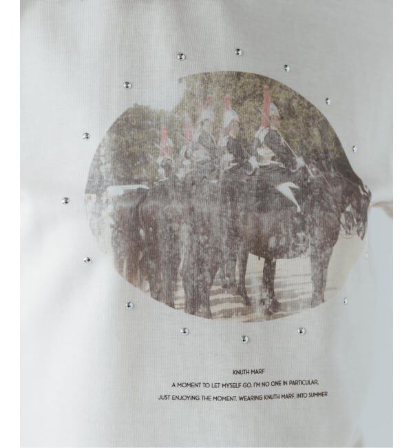 JOINT WORKS「Knuth Marf / クヌースマーフ studded compact tee」|Tシャツ・カットソー|