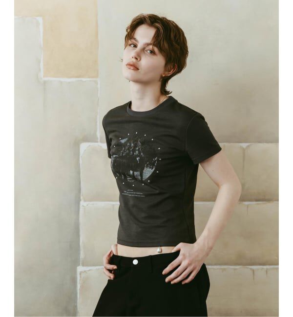 JOINT WORKS「Knuth Marf / クヌースマーフ studded compact tee」|Tシャツ・カットソー|