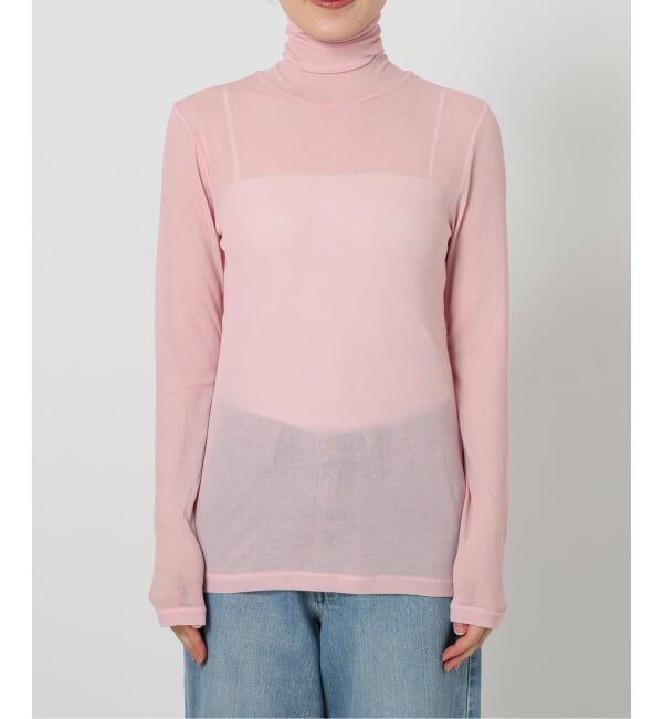 IENA LA BOUCLE「《追加》IENA LA BOUCLE水撚りガスフライスタートルプルオーバー」|Tシャツ・カットソー|