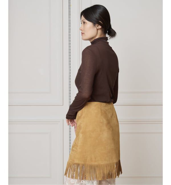 IENA LA BOUCLE「《追加》IENA LA BOUCLE水撚りガスフライスタートルプルオーバー」|Tシャツ・カットソー|