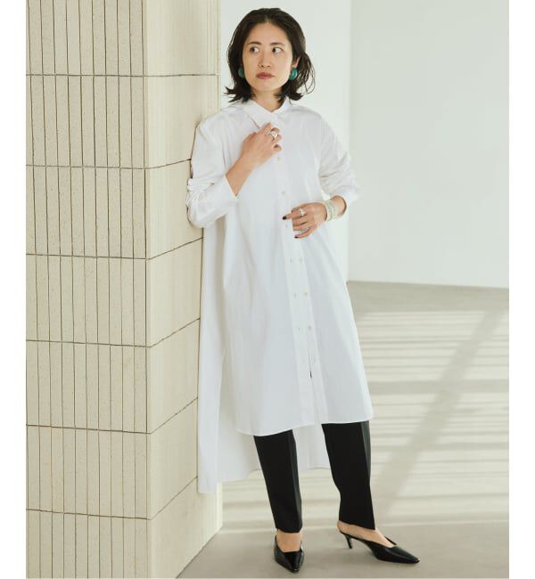VERMEIL par iena「Long シャツ」|ワンピース|