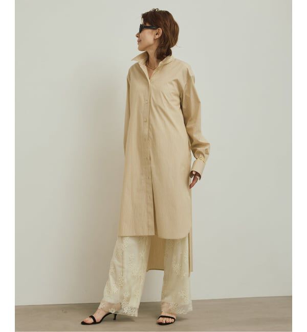 VERMEIL par iena「Long シャツ」|ワンピース|