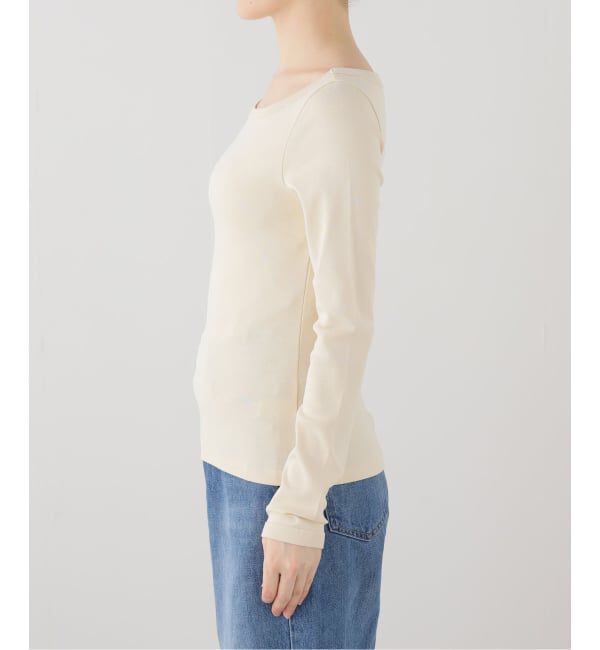 IENA「FLORE FLORE/フローレフローレ STEFFI LONGSLEEVE カットソー  STE-LS」|Tシャツ・カットソー|