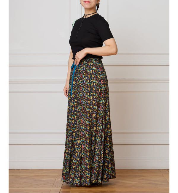 IENA LA BOUCLE「IENA LA BOUCLE コットンリブハーフスリーブカットソー」|Tシャツ・カットソー|