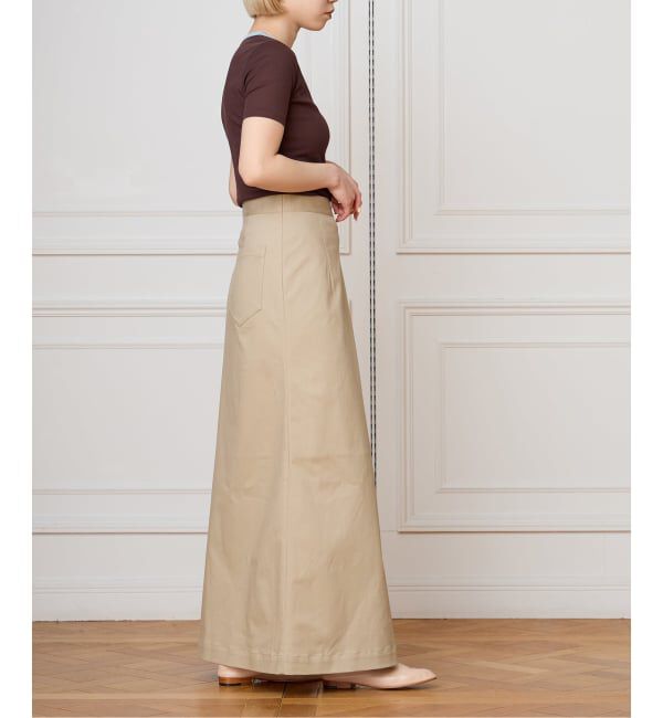 IENA LA BOUCLE「IENA LA BOUCLE コットンリブハーフスリーブカットソー」|Tシャツ・カットソー|
