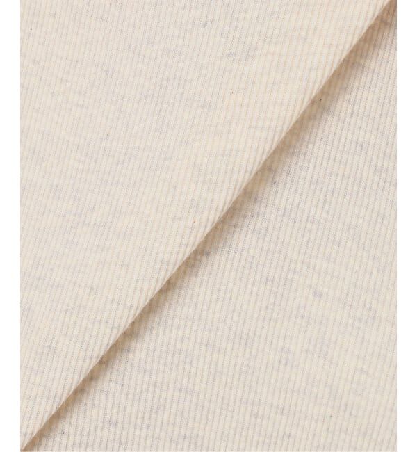 IENA LA BOUCLE「IENA LA BOUCLE コットンリブハーフスリーブカットソー」|Tシャツ・カットソー|