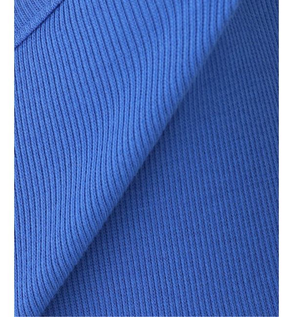 IENA「《追加/UVカット》テレコストレッチフレンチノースリーブ」|Tシャツ・カットソー|