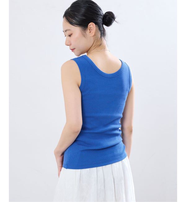IENA「《追加/UVカット》テレコストレッチフレンチノースリーブ」|Tシャツ・カットソー|
