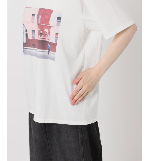 IENA LA BOUCLE「babaco ババコ La BOUCLE別注 photo tee」|Tシャツ・カットソー|