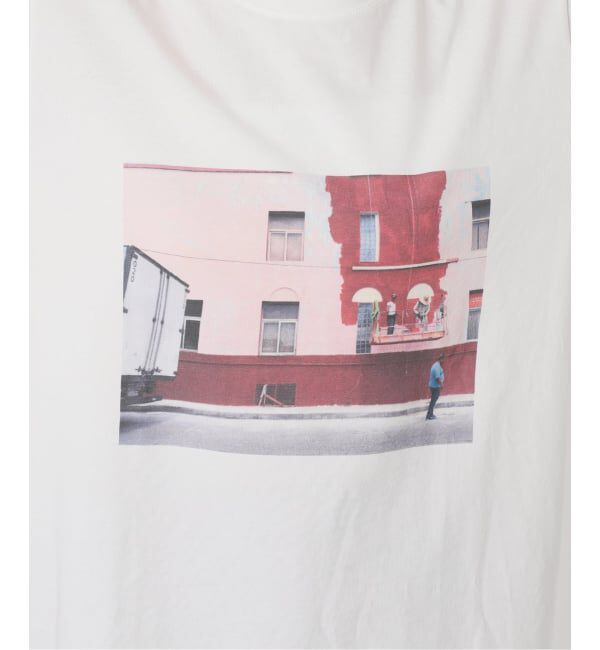 IENA LA BOUCLE「babaco ババコ La BOUCLE別注 photo tee」|Tシャツ・カットソー|