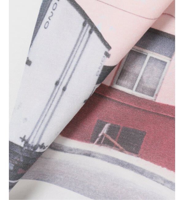 IENA LA BOUCLE「babaco ババコ La BOUCLE別注 photo tee」|Tシャツ・カットソー|