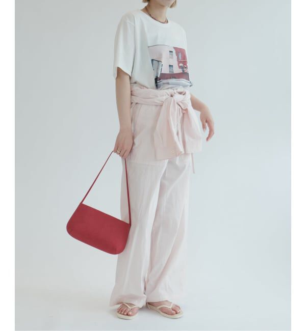 IENA LA BOUCLE「babaco ババコ La BOUCLE別注 photo tee」|Tシャツ・カットソー|