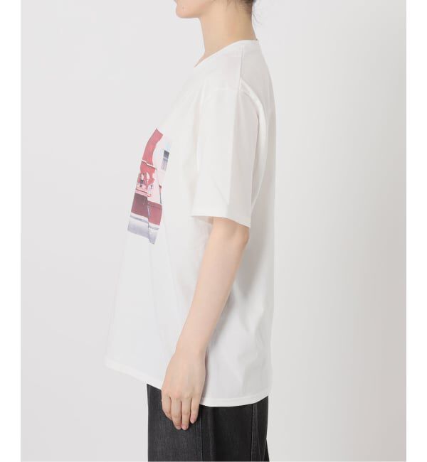 IENA LA BOUCLE「babaco ババコ La BOUCLE別注 photo tee」|Tシャツ・カットソー|
