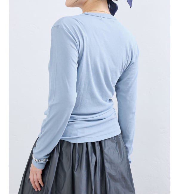 IENA「BLACK シアーロングTシャツ」|Tシャツ・カットソー|