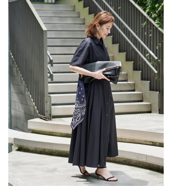 VERMEIL par iena「フィンクスウェザーシャツワンピース」|ワンピース|