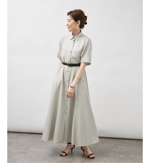 VERMEIL par iena「フィンクスウェザーシャツワンピース」|ワンピース|