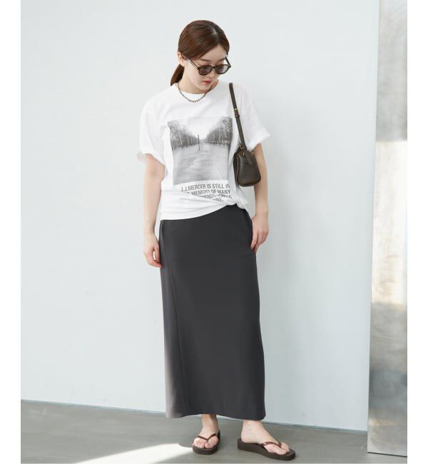 IENA「J.J.Mercer/ジェイジェイマーサー フレンチフォトTシャツ」|Tシャツ・カットソー|