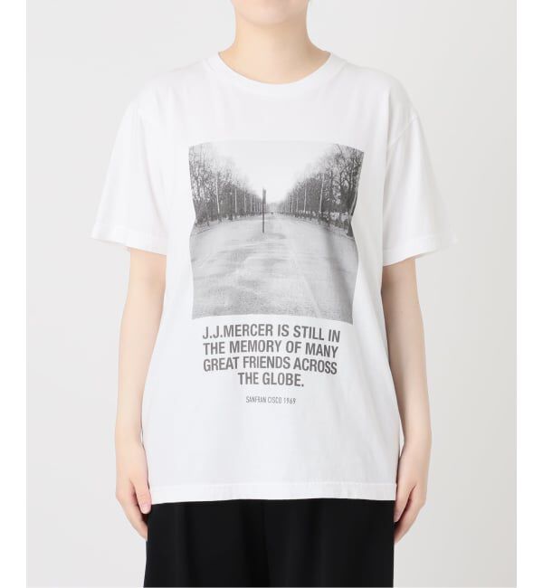 IENA「J.J.Mercer/ジェイジェイマーサー フレンチフォトTシャツ」|Tシャツ・カットソー|
