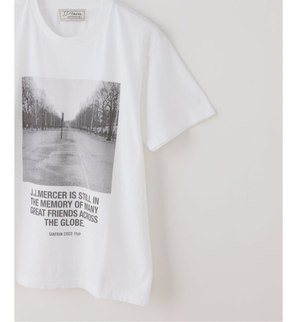 IENA「J.J.Mercer/ジェイジェイマーサー フレンチフォトTシャツ」|Tシャツ・カットソー|