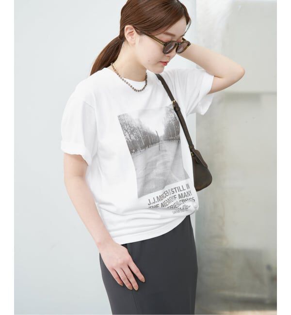 IENA「J.J.Mercer/ジェイジェイマーサー フレンチフォトTシャツ」|Tシャツ・カットソー|
