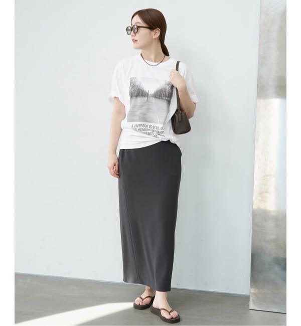 IENA「J.J.Mercer/ジェイジェイマーサー フレンチフォトTシャツ」|Tシャツ・カットソー|