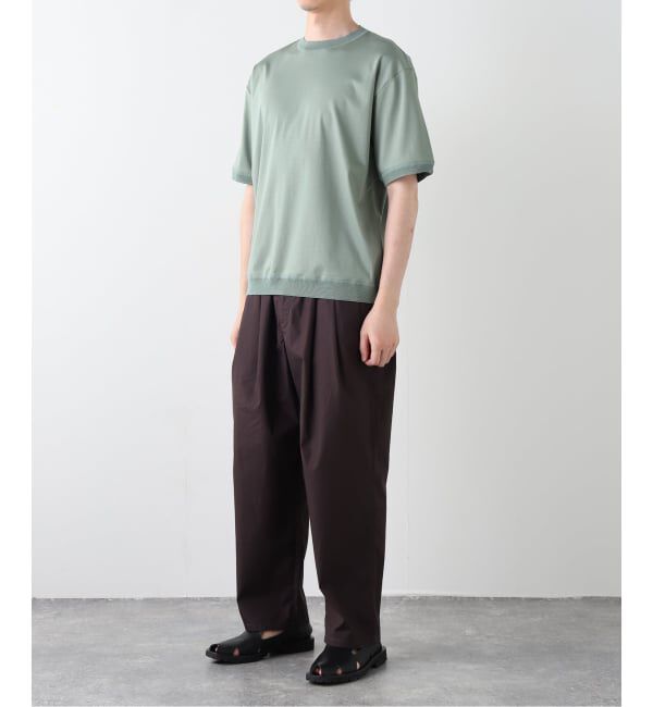 EDIFICE「《EDIFICE by PIPPIOLINO》コットン ジャージー クルーネック」|Tシャツ・カットソー|