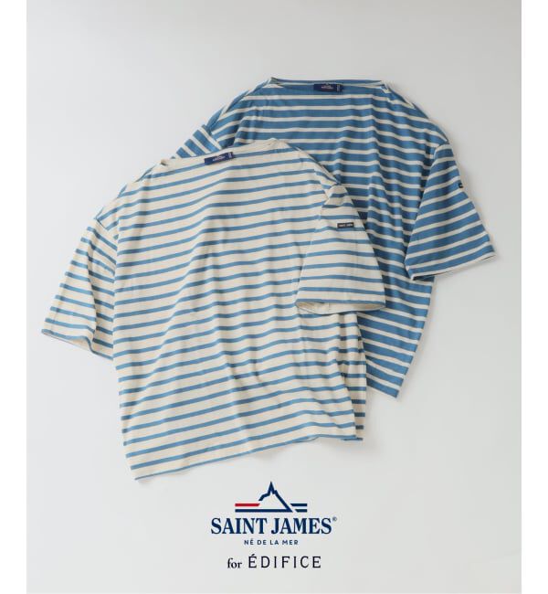 EDIFICE「SAINT JAMES (セントジェームス) 別注 PIRIAC LOOSE / ピリアック ルーズ」|Tシャツ・カットソー|