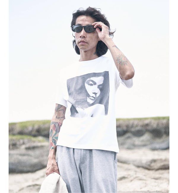 PULP「BJORK PHOTO TEE "PORTRAIT" 1 by Kevin Cummins」|Tシャツ・カットソー|