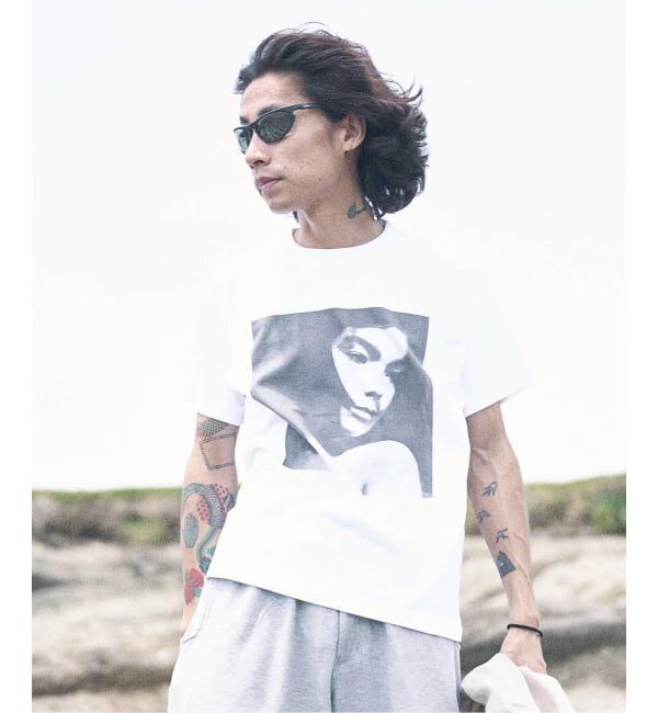 PULP「BJORK PHOTO TEE "PORTRAIT" 1 by Kevin Cummins」|Tシャツ・カットソー|