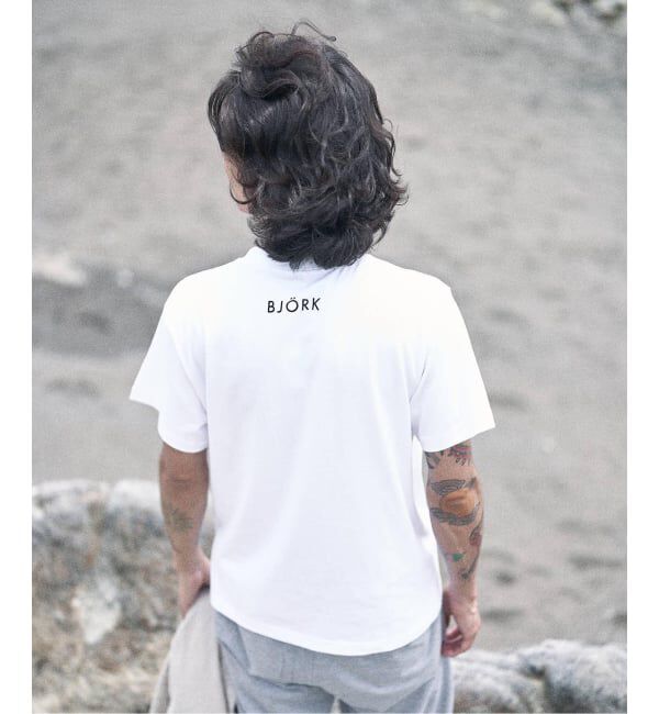 PULP「BJORK PHOTO TEE "PORTRAIT" 1 by Kevin Cummins」|Tシャツ・カットソー|