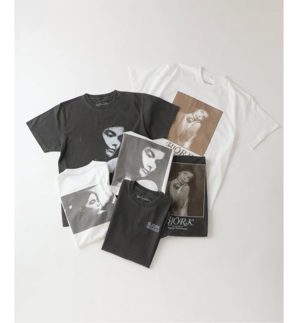 PULP「BJORK PHOTO TEE "PORTRAIT" 1 by Kevin Cummins」|Tシャツ・カットソー|