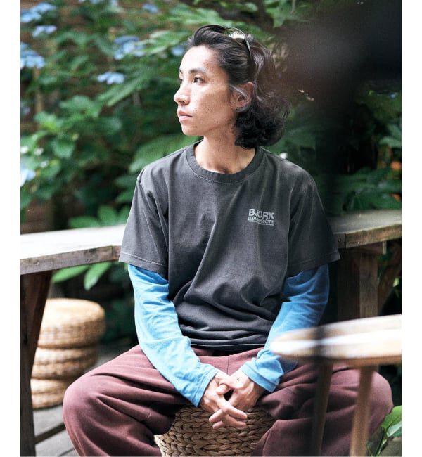 PULP「BJORK PHOTO TEE "PORTRAIT" 3 by Kevin Cummins」|Tシャツ・カットソー|