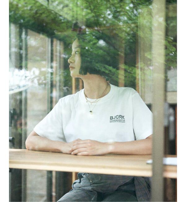PULP「BJORK PHOTO TEE "PORTRAIT" 3 by Kevin Cummins」|Tシャツ・カットソー|