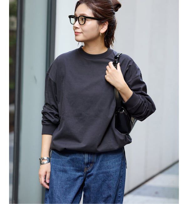 JOURNAL STANDARD「《追加》シャーリングロングスリーブTシャツ」|Tシャツ・カットソー|