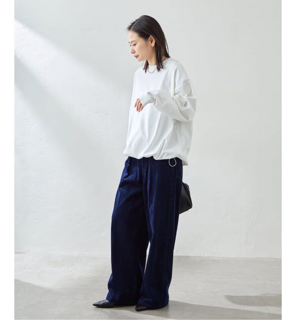 JOURNAL STANDARD「《追加》シャーリングロングスリーブTシャツ」|Tシャツ・カットソー|