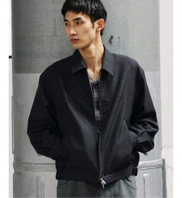 JOURNAL STANDARD「SLUB SUCKER / スラブ サッカー ジップ ジャケット」|その他|ブラック A