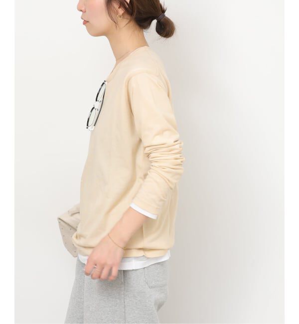 JOURNAL STANDARD relume「《追加》シアークルーネックロングTシャツ」|Tシャツ・カットソー|