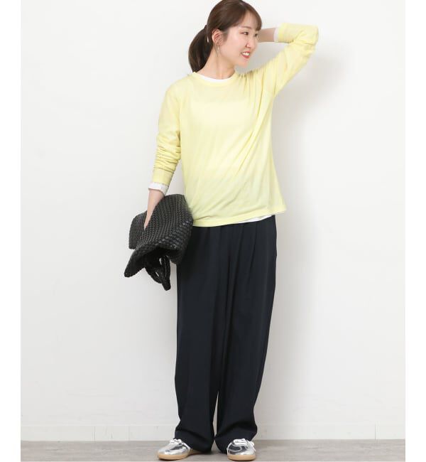 JOURNAL STANDARD relume「《追加》シアークルーネックロングTシャツ」|Tシャツ・カットソー|