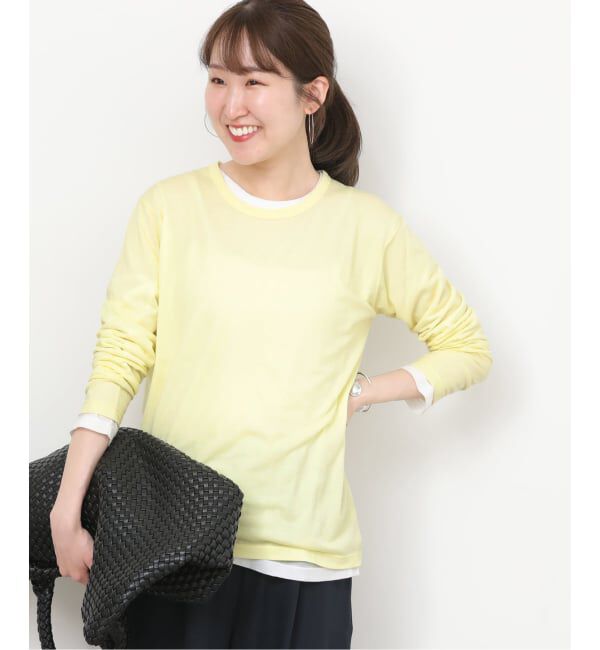 JOURNAL STANDARD relume「《追加》シアークルーネックロングTシャツ」|Tシャツ・カットソー|