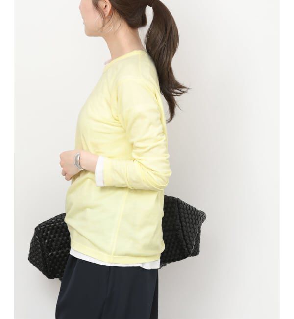 JOURNAL STANDARD relume「《追加》シアークルーネックロングTシャツ」|Tシャツ・カットソー|