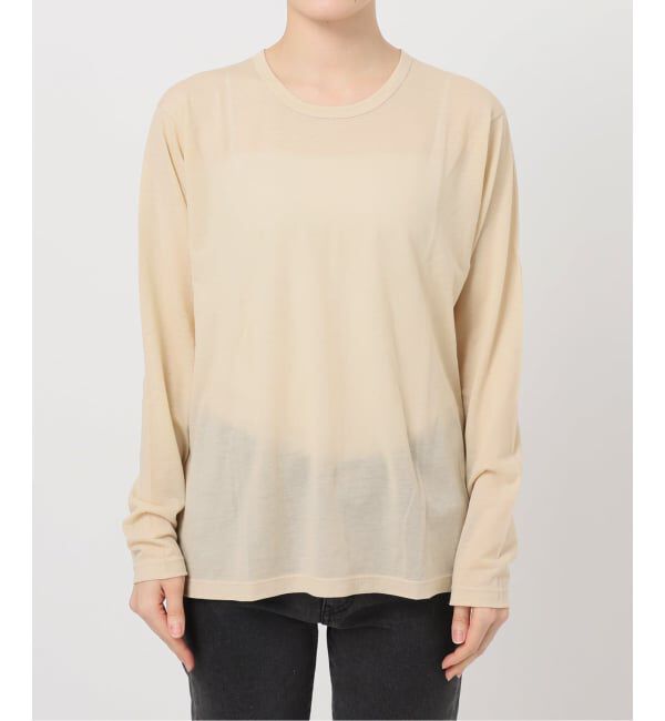 JOURNAL STANDARD relume「《追加》シアークルーネックロングTシャツ」|Tシャツ・カットソー|