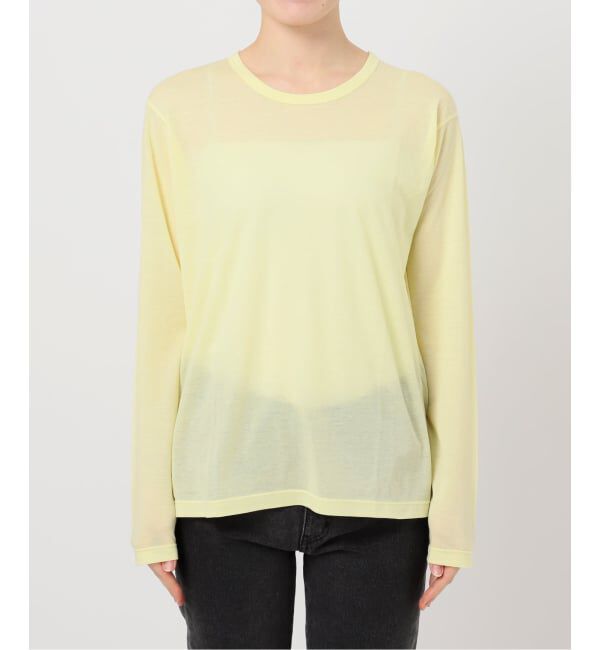 JOURNAL STANDARD relume「《追加》シアークルーネックロングTシャツ」|Tシャツ・カットソー|