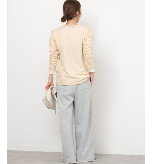JOURNAL STANDARD relume「《追加》シアークルーネックロングTシャツ」|Tシャツ・カットソー|