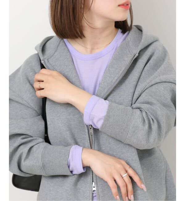 JOURNAL STANDARD relume「《追加》シアークルーネックロングTシャツ」|Tシャツ・カットソー|サックスブルー B