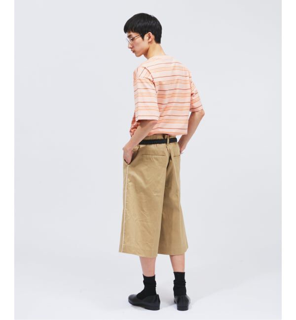 JOURNAL STANDARD「LACOSTE / ラコステ 別注 マルチ ストライプ クルーネック Tシャツ」|Tシャツ・カットソー|