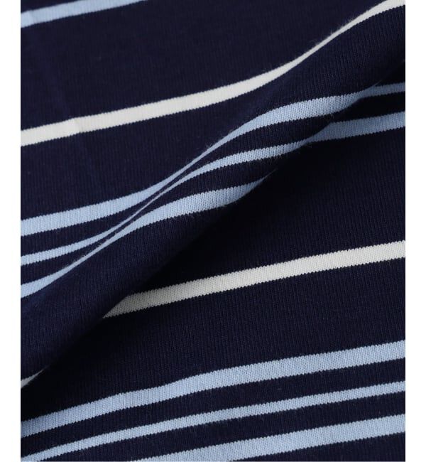 JOURNAL STANDARD「LACOSTE / ラコステ 別注 マルチ ストライプ クルーネック Tシャツ」|Tシャツ・カットソー|