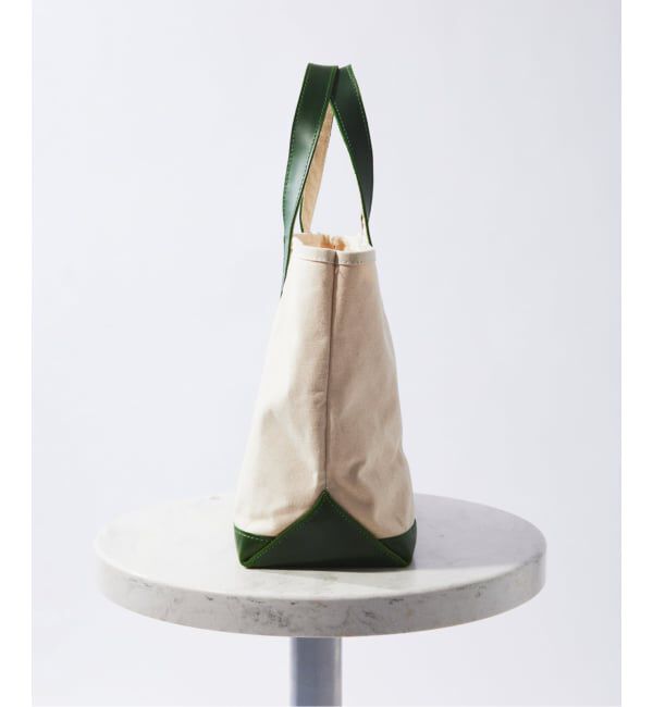 JOURNAL STANDARD「HERITAGE LEATHER / ヘリテージレザー 別注 キャンバス レザー トート L」|トートバッグ|